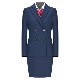Customized professional women's suit jacket supply double-breasted Korean style suit double slit double side pockets women's suit center 50% polyester fiber 50% wool 270grams WY5029  CHENSHANG SKLS087 Customized professional women's suit jacket supply double-breasted Korean style suit double slit double side pockets women's suit center 50% polyester fiber 50% wool 270grams WY5029  CHENSHANG SKLS087